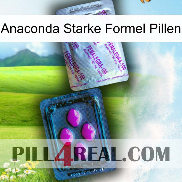Anaconda Strong Formula Pills 37